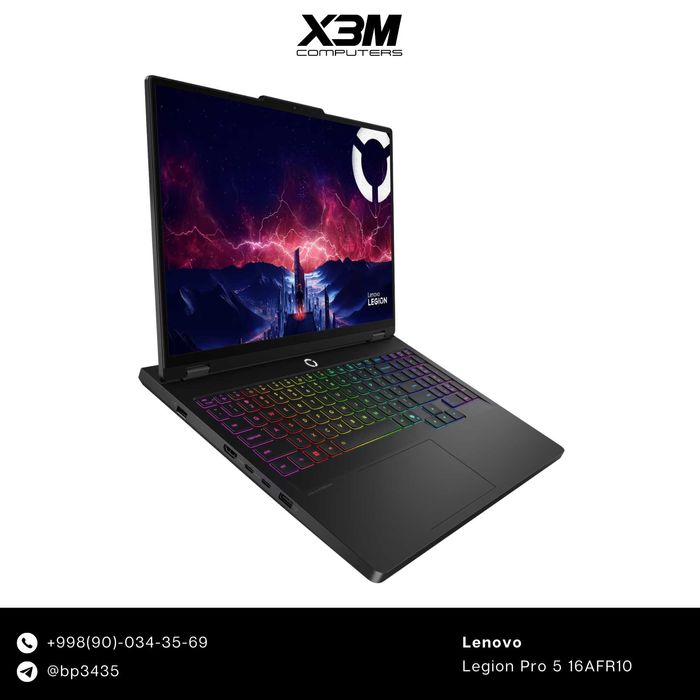 Игровой Ноутбук Lenovo Legion Pro 5 OLED/ RTX 5070 8GB / R9-9955HX