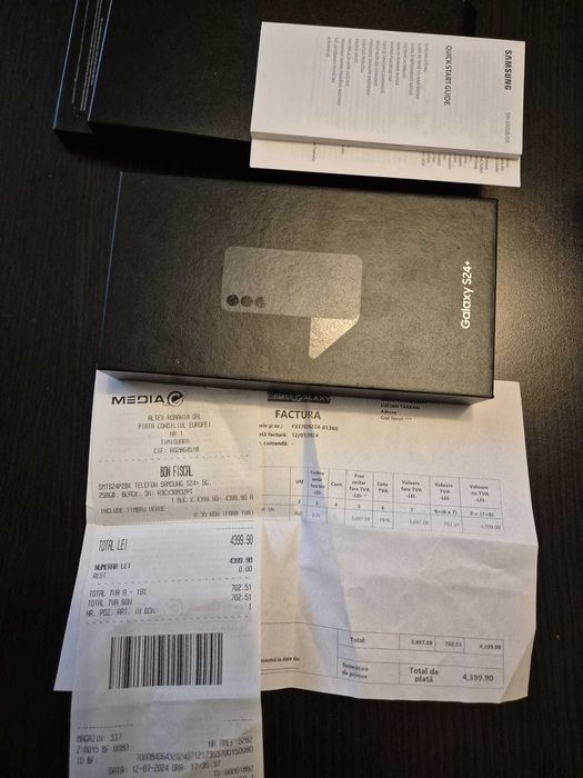 samsung galaxy s24+ plus 256gb cu GARANTIE