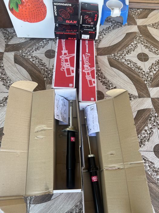 Bmw e60 Set complect telescoape fata spate gyb cu flanse originale gyb