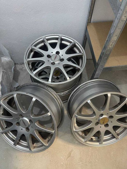 Set 4 Jante Aliaj Dezent TI Silver 16” – Stare foarte buna