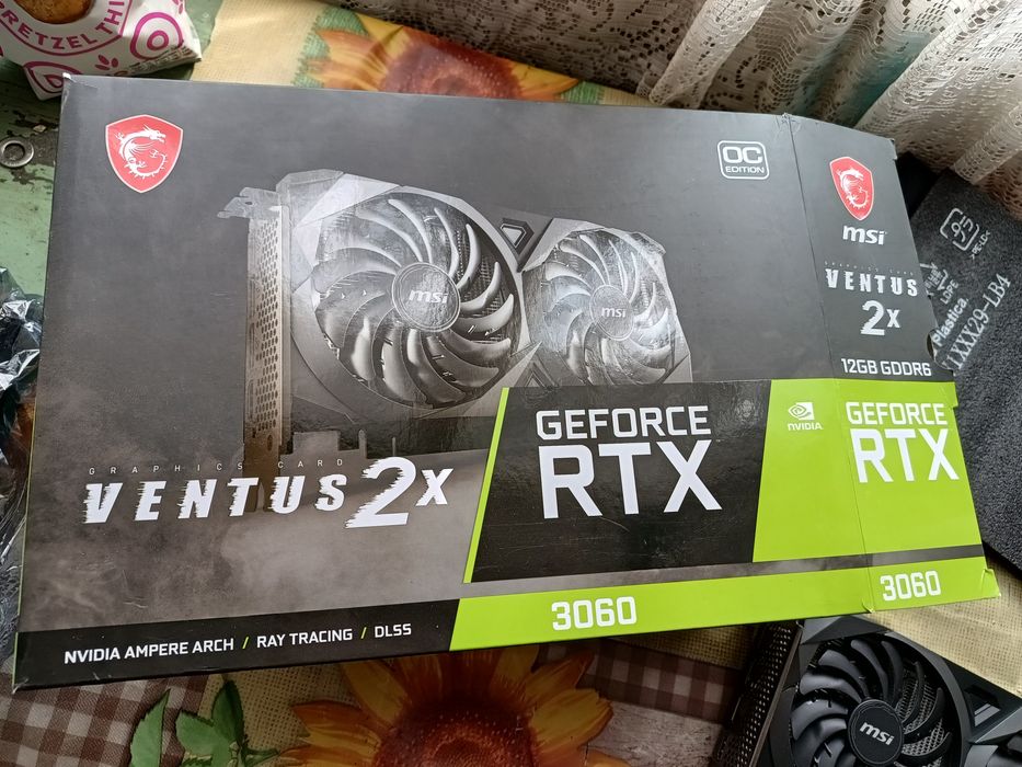 Nvidia MSI Ventus 2x RTX 3060 12GB