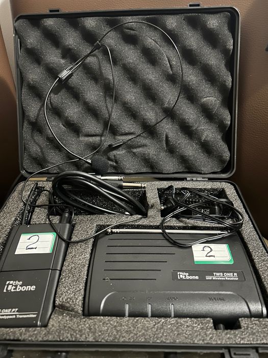 : Безжичен микрофон the t.bone TWS One A Headset – чисто нов.