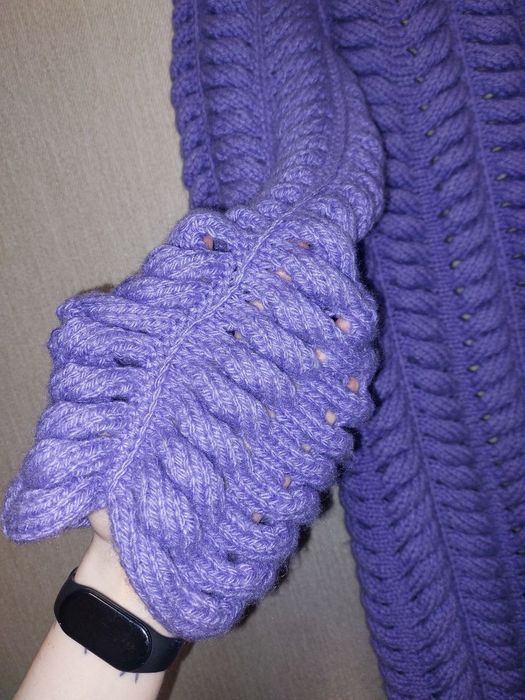 Вязаный кардиган