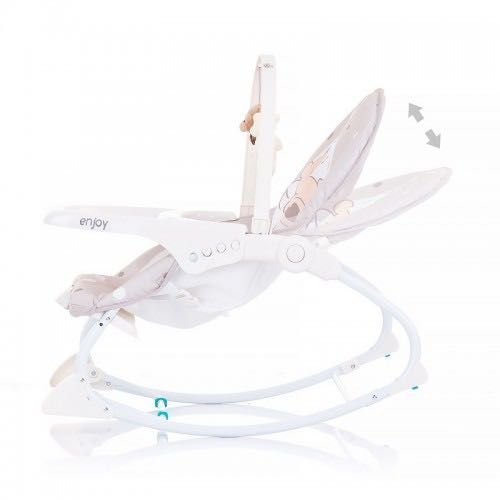 Музикален шезлонг Chipolino - Енджой, мече