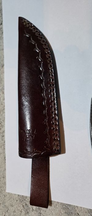 Cutit Vânătoare Bushcraft Damascus & Buffalo Horn