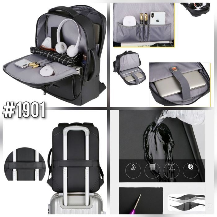 Universal sumka-ryukzak USB - PORT. Рюкзак - сумка для ноутбука.