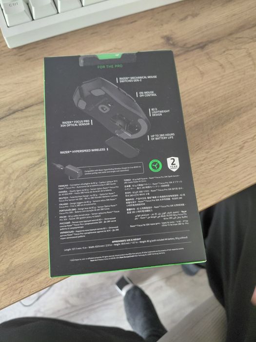 Беспроволная мышь Razer Viper V3 Hyperspeed