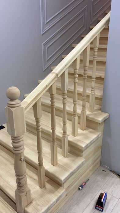 Лестницы деревянные