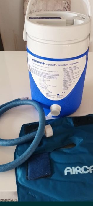 Aparat aircast crioterapie tre leziunile si recuperarea genunchiului.