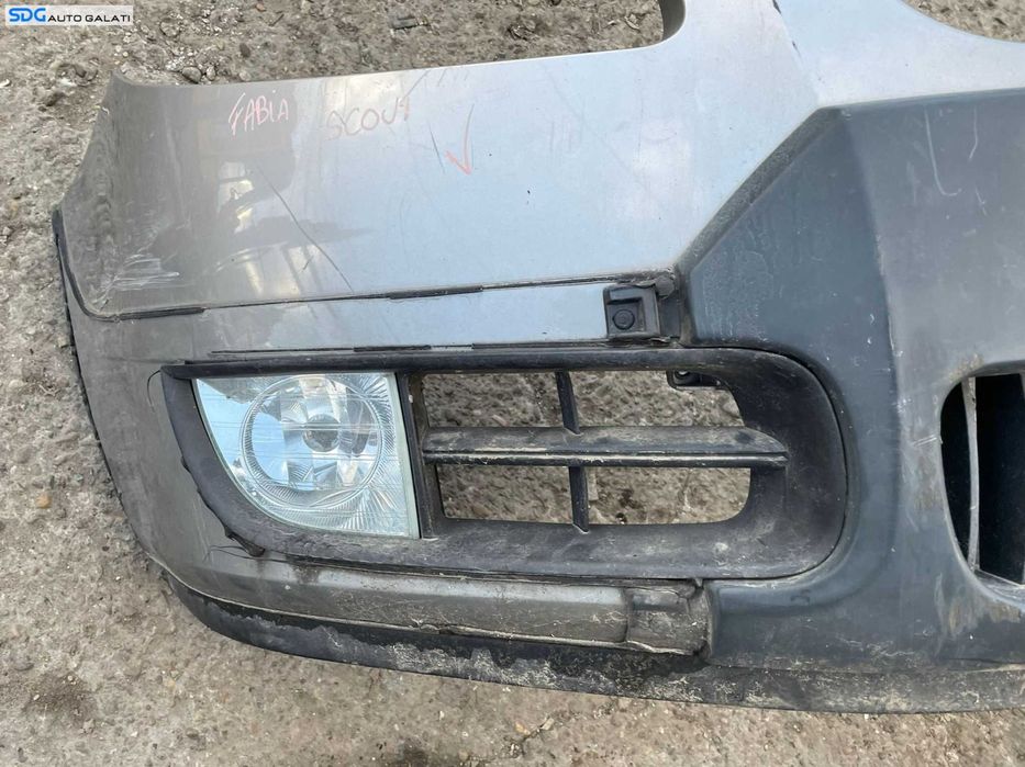 Bara Spoiler Fata cu Grile cu Defect Skoda Fabia 2 Scout 2007 - 2014 [L0445]