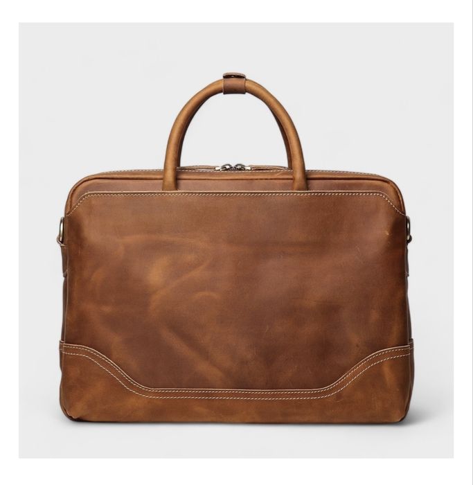 Кожаный портфель - ОТЛИЧНЫЙ ПОДАРОК МУЖЧИНЕ!!!