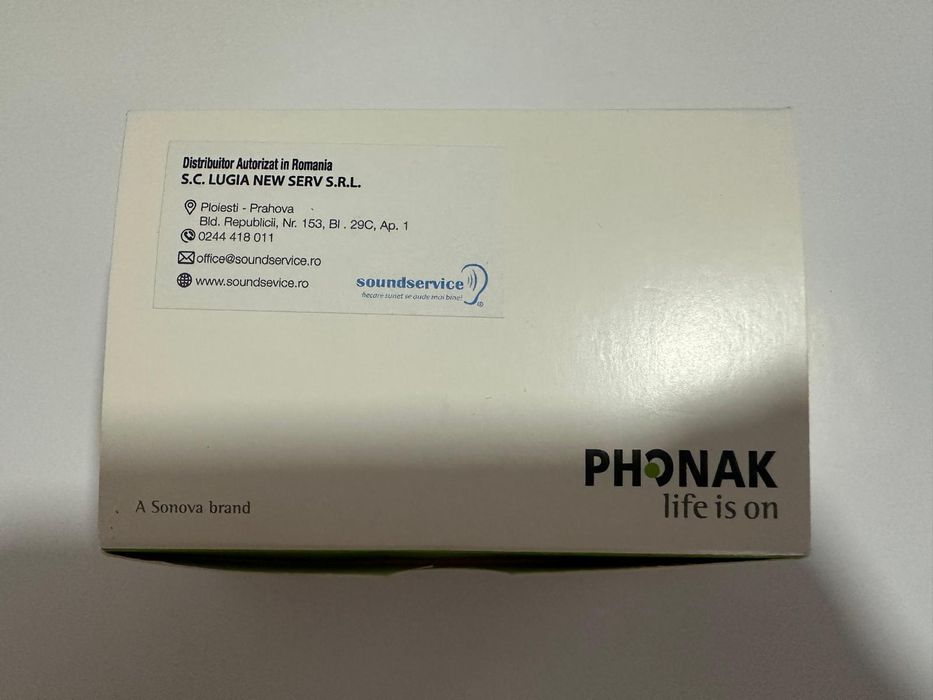 Aparat auditiv Phonak urechea stângă