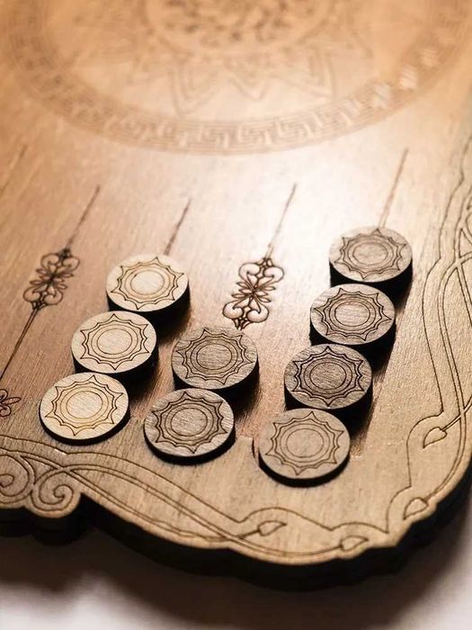 Нарды резные 3D (Россия)