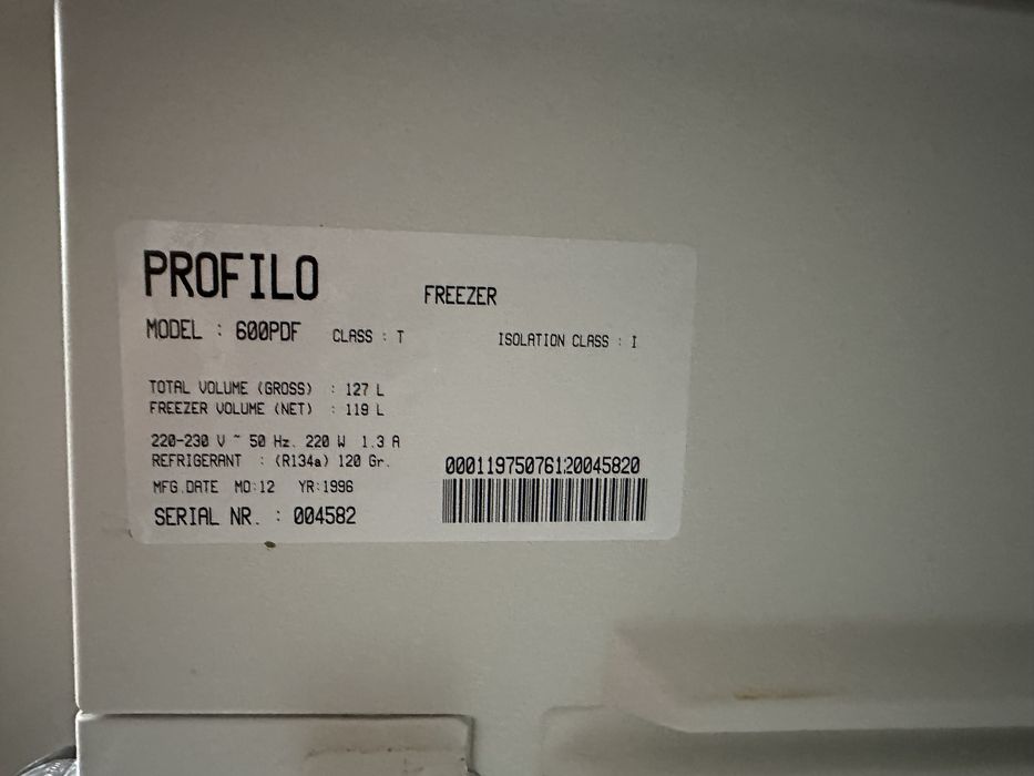 Фризер ,малък Profilo