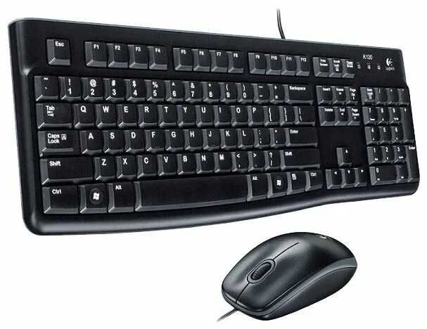 Клавиатура и мышь Logitech MK120