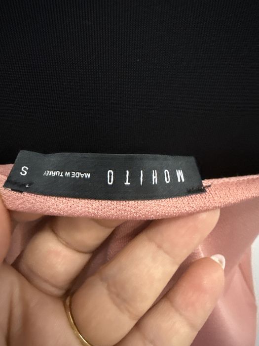 Елегантен потник на MOHITO в цвят пудра