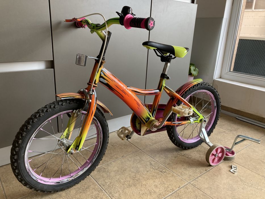 16” инча Колело за калпазанки 4-6г. Детски велосипед 16 цола.