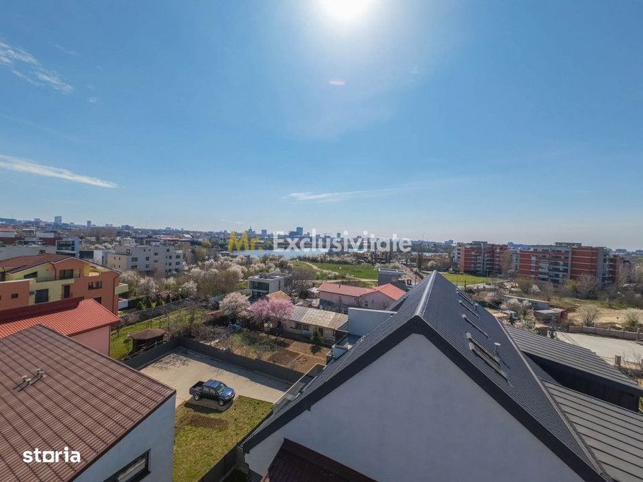 Apartament 4 camere duplex Sisesti - Vedere catre lac