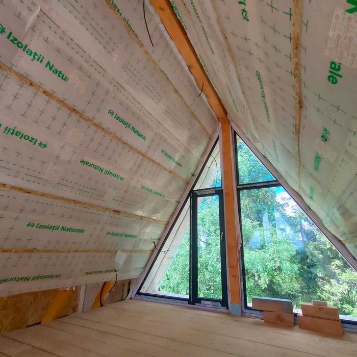 Lână de lemn - izolație poduri și mansarde