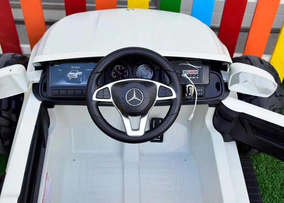 Лицензиран Акумулаторен Джип Mercedes X-Class Monster Truck, 2x12V7Ah