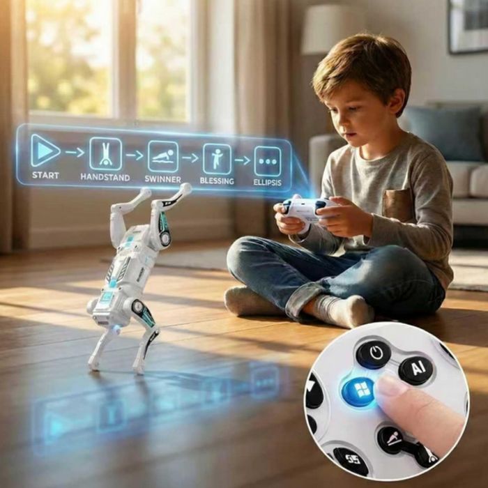 Интелигентно куче робот с дистанционно управление