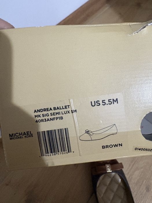 Балетки Michael Kors с бантом