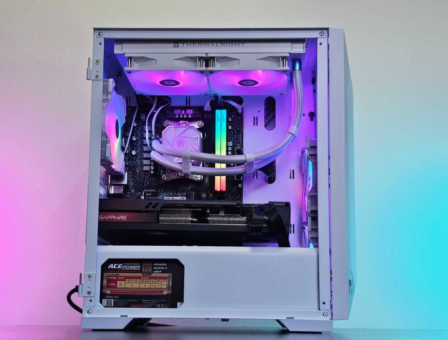 RX 9060XT 8GB/Ryzen 5-7500F/RAM 32GB/SSD 1TB/Чисто Нов+Гаранция!