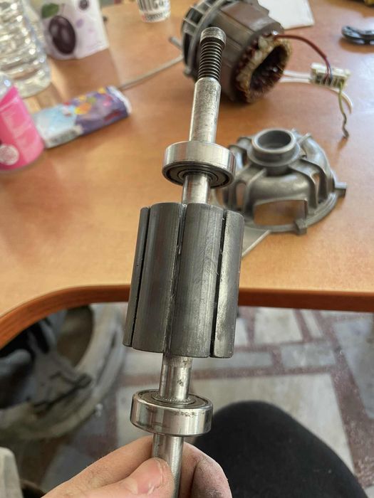 Ремонт инверторен двигател сушилня AEG