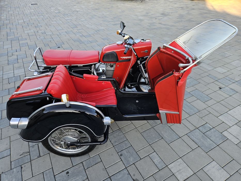 Motocicleta cu atas Mz trophy de lux 250 es/2,fabricate 1971