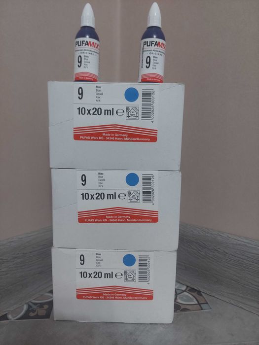 Колер синий по 1 тысячи тенге