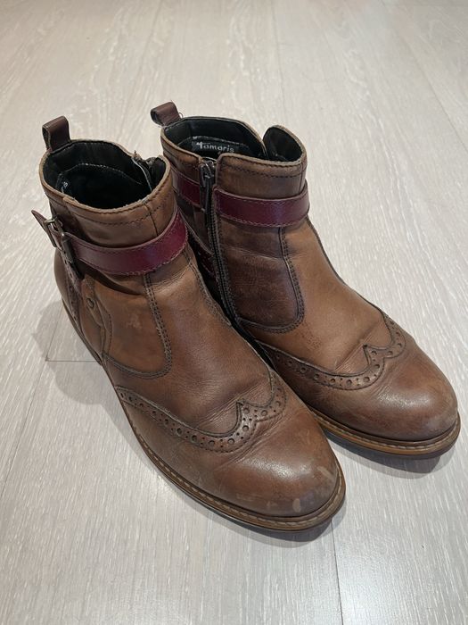 Боти Tamaris естествена кожа