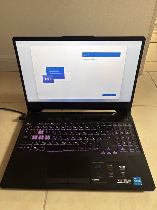 Ноутбук б/у ASUS tuf gaming