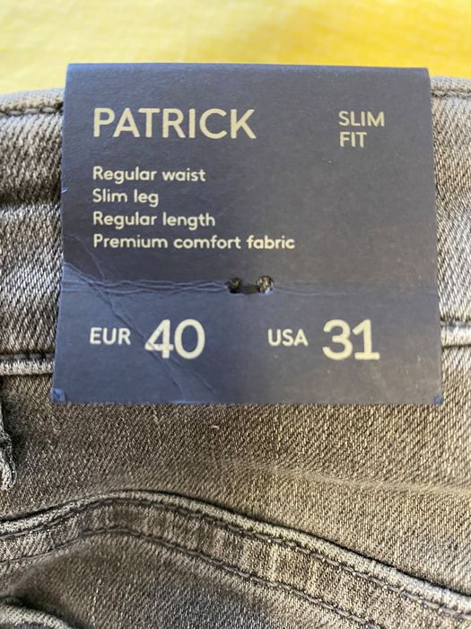 Blugi MANGO “Patrick” slim fit ultra soft touch