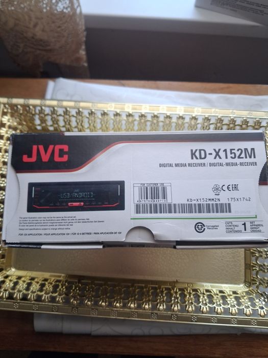 Магнитола JVS KD-X152M