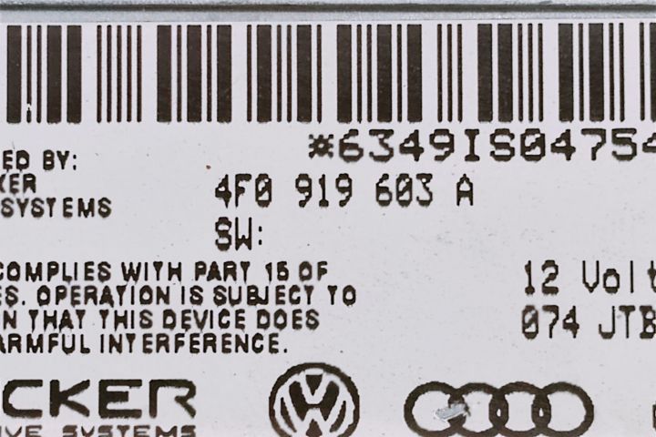 Display Bord  4F0919603A Audi A6 4F/C6