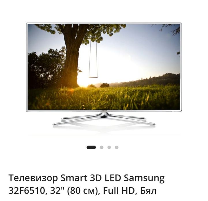 Телевизор Sтаrt ЗD LЕD Sатsung
32F6510,32" (80 CM), Full HD, A∏