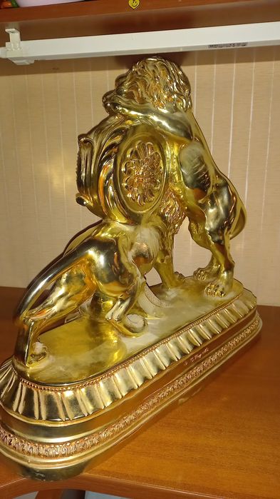 Статуэтка часы Львы