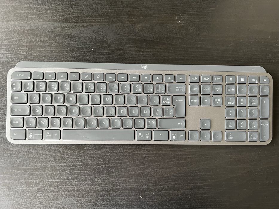 Logitech MX keys - безжична клавиатура AZERTY, подсветка