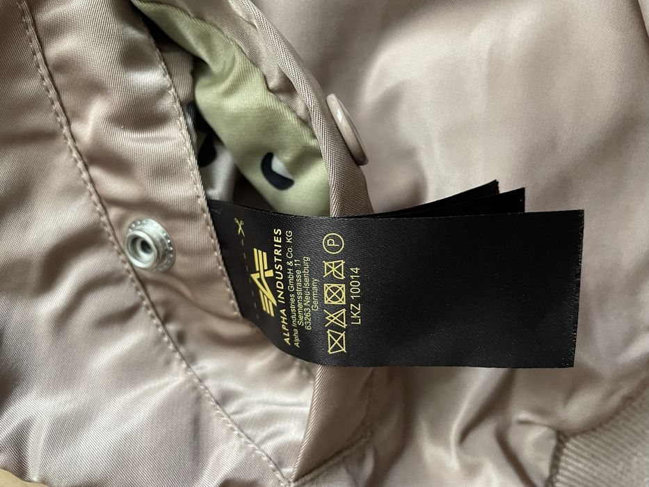 Alpha Industries MA-1 VF LW Reversible Jacket - Mauve/мъжки двулицев бомбър-яке S/M