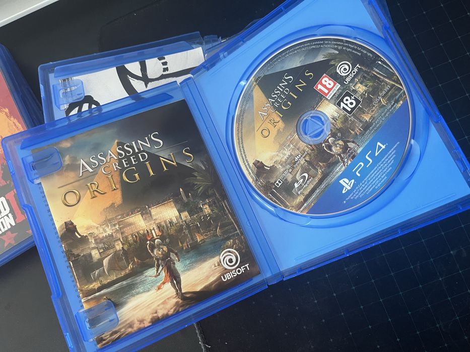 Witcher ,Assassin’s Creed Black Flag and AC Origins , NBA 2K19 PS4