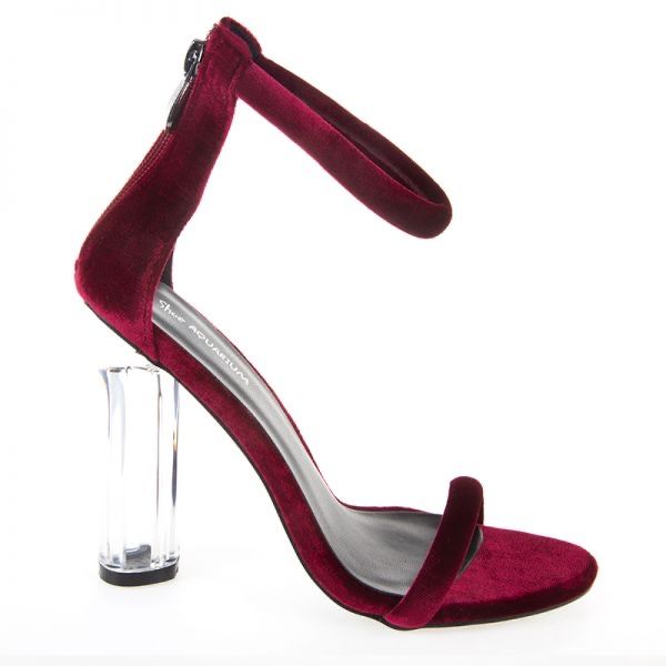 Shoe aquarium сандали на висок прозрачен ток в два цвята Zara