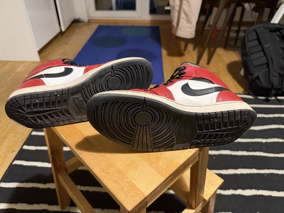 Jordan 1s Chicago Toe