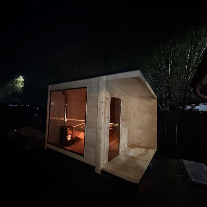 Sauna premium de exterior