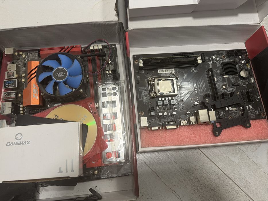 Мат плата asrock Z97 fatality, afox H81