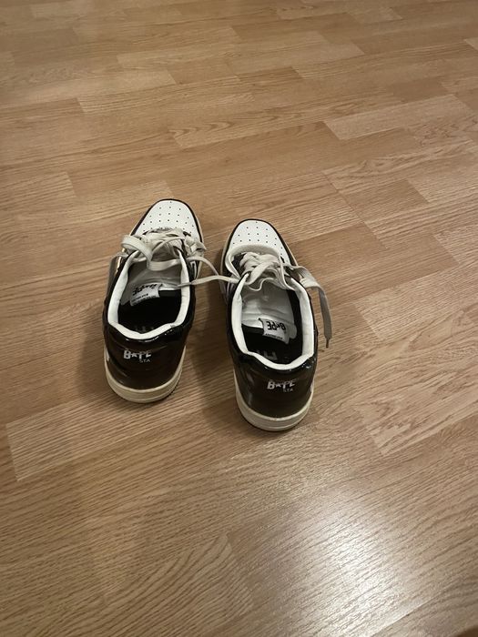 Bape sta black white