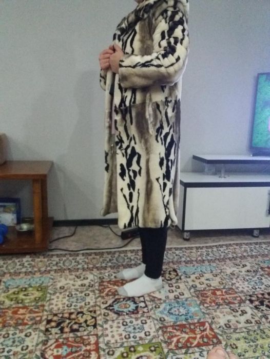 Шуба-норка с бобром