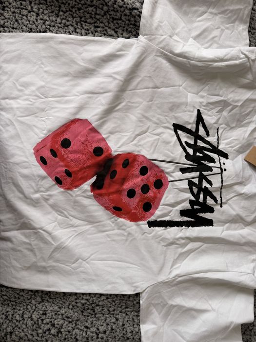 Stussy Dice White Tee