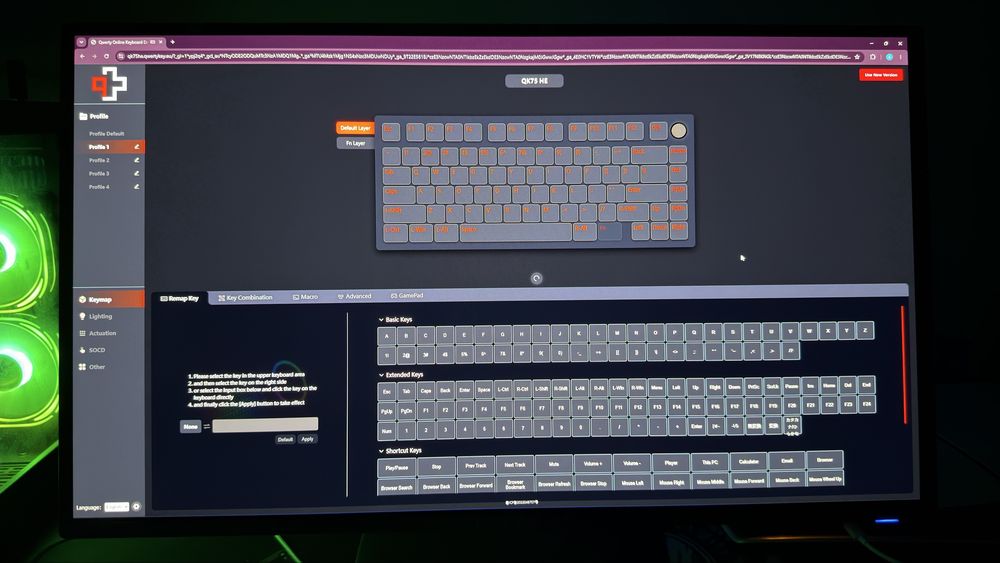 Tastatura Qwertkey 75 HE Stricker