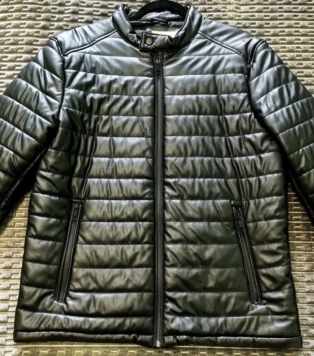 Мъжко Кожено Яке М-Размер*