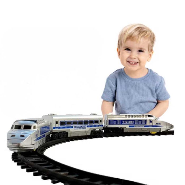 Влакче с релси, звуци и светлини